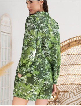 Комплект из хлопка со льном Mia-Amore CRUISE 5234, Цвет: зеленый, Размеры: S, изображение 2