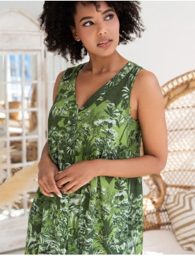 Удлиненное платье-халат Mia-Amore CRUISE 5238, Цвет: зеленый, Размеры: 3XL, изображение 2