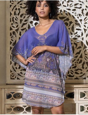 Короткая туника Mia-Amore SALVADORA 7451, Цвет: сиреневый, Размеры: S/M