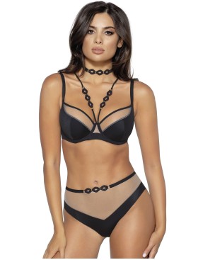 Трусики слипы Novika LEAH BLACK figi, Цвет: черный, Размеры: M, изображение 3