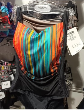 Слитный купальник Verano ESTELLA multicolor-black, Цвет: черный, Размеры: 2XL, изображение 3