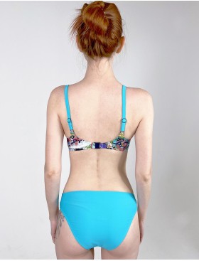 Купальник мультиколор Verano FABIA multicolor-azure, Цвет: голубой, Размеры: 3XL, изображение 2