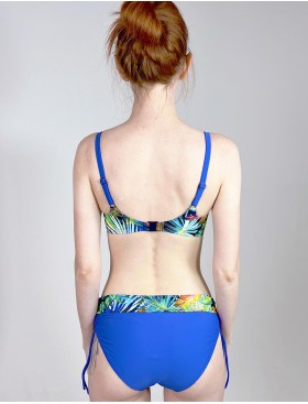 Раздельный купальник Verano ROSITA multicolor-dark blue, Цвет: синий, Размеры: 4XL, изображение 2