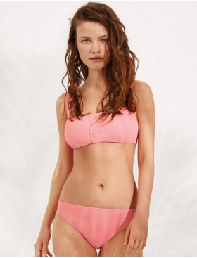 Купальный топ-бандо Ysabel Mora 81995 розовый, Цвет: розовый, Размеры: 80B, изображение 3