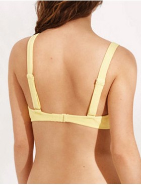 Купальный топ-бандо Ysabel Mora 81995 желтый, Цвет: желтый, Размеры: 80B, изображение 2