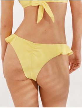 Низ купальника с рюшами Ysabel Mora 81999 желтый, Цвет: желтый, Размеры: XL, изображение 2