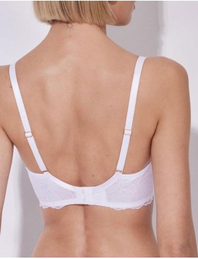 Бюстгальтер с пуш-ап вкладышами Alles GLOW 01 P-UP white, Цвет: белый, Размеры: 80C, изображение 2