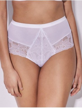 Трусы слипы высокие Alles GLOW classic white, Цвет: белый, Размеры: S