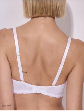 Бюстгальтер с мягкой чашкой Alles GLOW M white, Цвет: белый, Размеры: 60F, изображение 2