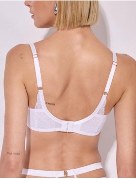 Бюстгальтер с пуш-ап Alles GLOW P-UP white, Цвет: белый, Размеры: 60D, изображение 2