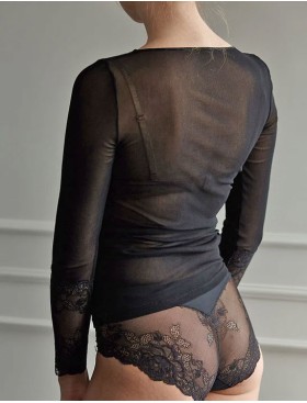 Кофта с длинным рукавом Janira GRETA 1045121 negro, Цвет: negro (черный), Размеры: M, изображение 2