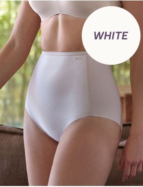 Трусы-утяжка хлопок Janira SKIN SHAPE COTTON 1030880 Super High Slip white, Цвет: white (белый), Размеры: 2XL, изображение 3