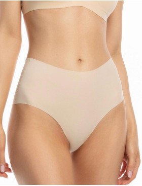 Высокие трусы бразилиана Julimex INFINITY MAXI бежевый, Цвет: бежевый, Размеры: S