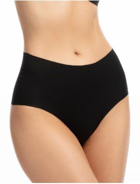 Высокие трусы бразилиана Julimex INFINITY MAXI черный, Цвет: черный, Размеры: S