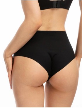 Высокие трусы бразилиана Julimex INFINITY MAXI черный, Цвет: черный, Размеры: S, изображение 2