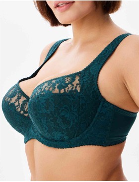 Бюстгальтер полумягкий с подкроем Lina A 6018 сосна, Цвет: сосна, Размеры: 75E, изображение 3