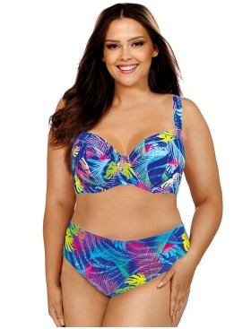 Купальный лиф Lorin L3164 BIG, Цвет: голубой, Размеры: 70G, изображение 3