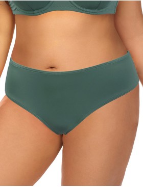 Однотонные плавки бразилиана Lorin L8044 BIG, Цвет: хаки, Размеры: M, изображение 2