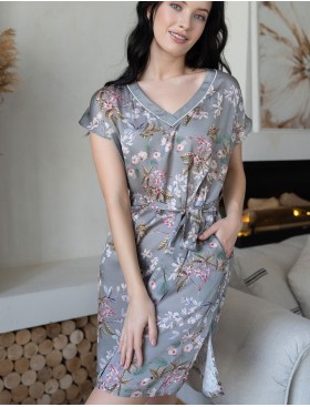 Туника из натурального шелка Mia-Amore AMELY 5047 серый, Цвет: серый, Размеры: L/XL