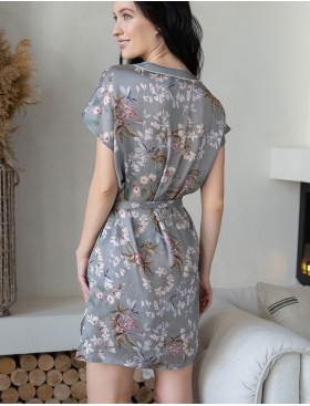 Туника из натурального шелка Mia-Amore AMELY 5047 серый, Цвет: серый, Размеры: L/XL, изображение 2