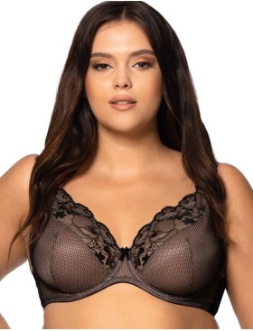 Мягкий бюстгальтер на каркасах Nipplex ESTERA M черный, Цвет: черный, Размеры: 70I, изображение 3