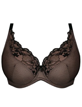 Мягкий бюстгальтер на каркасах Nipplex ESTERA M черный, Цвет: черный, Размеры: 70I, изображение 4