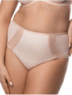 Высокие трусики Mefemi JULIANA Classic капучино, Цвет: капучино, Размеры: L