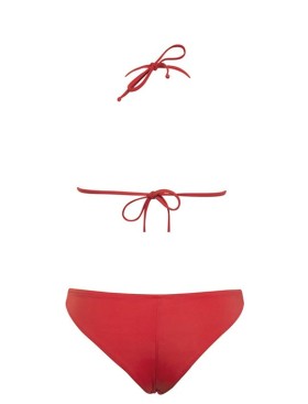 Купальник шторка бразилиана Sielei NS52+NS69 rosso, Цвет: rosso (красный), Размеры: 75B, изображение 3