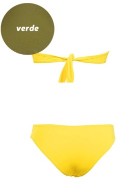 Раздельный купальник бандо Sielei S57+NS61 verde militare, Цвет: verde militare (хаки, Размеры: 75B, изображение 3