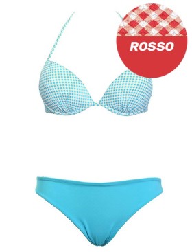 Купальник с двусторонними плавками Sielei VY54+VY68 rosso, Цвет: rosso (красный), Размеры: 85B, изображение 3