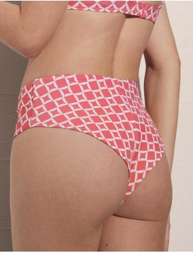 Высокие плавки Ysabel Mora 82449 розовый/белый, Цвет: розовый/белый, Размеры: S, изображение 2