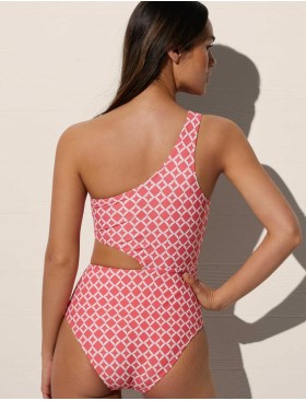 Слитный купальник Ysabel Mora 82450 розовый/белый, Цвет: розовый/белый, Размеры: 85B, изображение 2