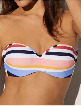 Пляжный бюст в полоску Ysabel Mora 82462 мульти, Цвет: мульти, Размеры: 85B