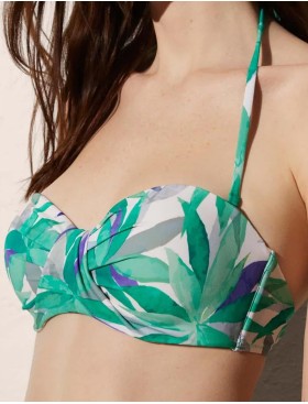 Купальный бюст бандо Ysabel Mora 82574 мультиколор, Цвет: мульти, Размеры: 85B, изображение 3