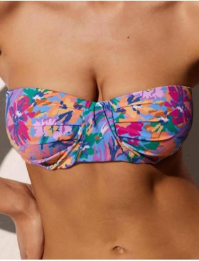 Яркий бюст пляжный Ysabel Mora 82598 мультиколор, Цвет: мульти, Размеры: 90D