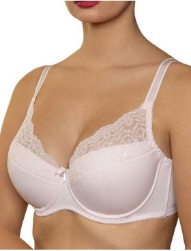 Бюстгальтер на поролоне Albina L MAGNOLIA 8085 цветочно-розовый, Цвет: цветочно-розовый, Размеры: 80B