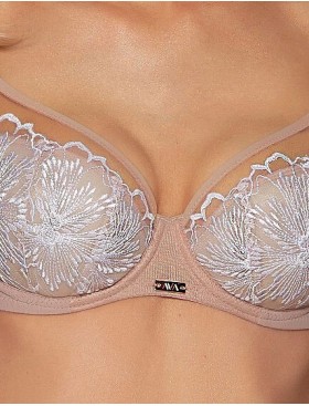 Бюстгальтер с съемным пуш-ап Ava FIORELLA 2079 P-UP Ancient Rose, Цвет: античная роза, Размеры: 70F, изображение 4