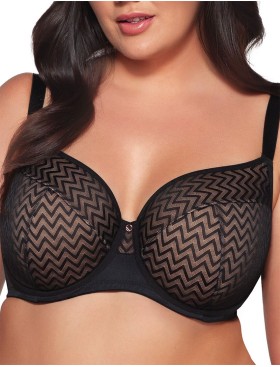 Бюстгальтер полупоролон Ava INNESA 2102 PU черный, Цвет: черный, Размеры: 70I