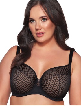 Бюстгальтер полупоролон Ava INNESA 2102 PU черный, Цвет: черный, Размеры: 70I, изображение 3