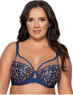 Бюстгальтер мягкий Ava MONARCH 2057 M Cobalt, Цвет: сапфир, Размеры: 75E, изображение 3