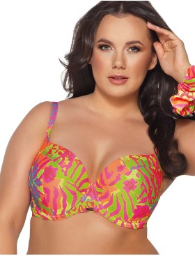 Бюстгальтер пляжный поролоновый Ava SK187 U Fluo, Цвет: мультиколор, Размеры: 65J, изображение 3