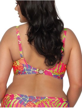 Бюстгальтер пляжный поролоновый Ava SK187 U Fluo, Цвет: мультиколор, Размеры: 65J, изображение 2