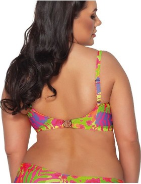 Мягкий бюстгальтер для купания Ava SK188 M Fluo, Цвет: мультиколор, Размеры: 80E, изображение 2