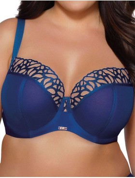 Бюстгальтер полумягкий Ava MONARCH 2056 PU Cobalt, Цвет: сапфир, Размеры: 75H