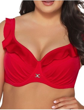 Бюстгальтер купальный мягкая чашка Ava SK181 M Barbados, Цвет: красный, Размеры: 85D