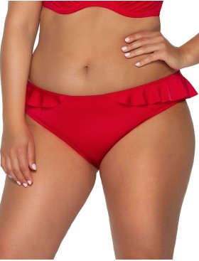 Плавки бразилиана с оборкой Ava SF181/11 Barbados, Цвет: красный, Размеры: L