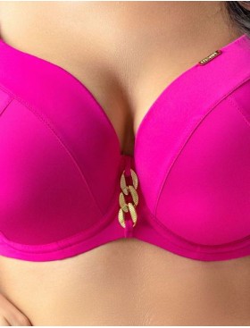 Формованный купальный лиф Kris Line CALIFORNIA BraUltra фуксия, Цвет: фуксия, Размеры: 85F, изображение 4