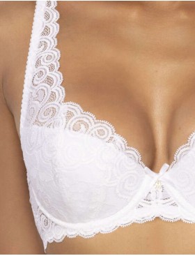 Бюстгальтер балконет MAT NATALIE M-3824-22 Bialy, Цвет: белый, Размеры: 70I, изображение 4