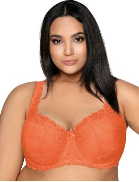 Бюстгальтер балконет тюльпан MAT CARMELA Pomaranczowy M-053-22, Цвет: оранжевый, Размеры: 70I, изображение 8