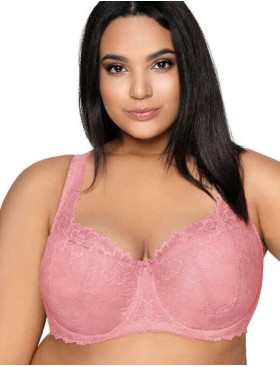 Бюстгальтер балконет тюльпан MAT CARMELA Roze 053-22, Цвет: розовый, Размеры: 70I, изображение 8